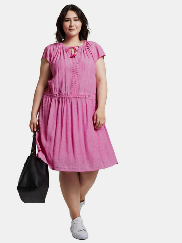 My True Me Tom Tailor Ružové šaty My True Me Tom Tailor