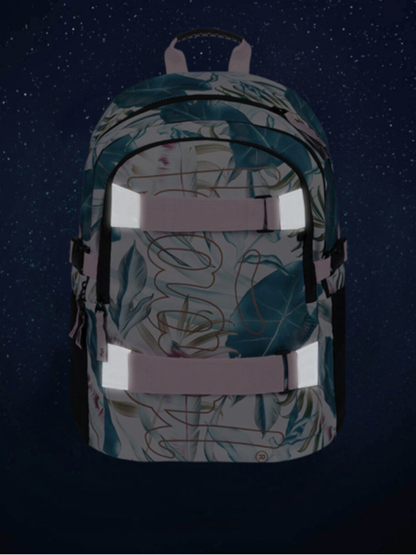 BAAGL  BAAGL 3 SET Skate Leafs: batoh, penál, taška BAAGL