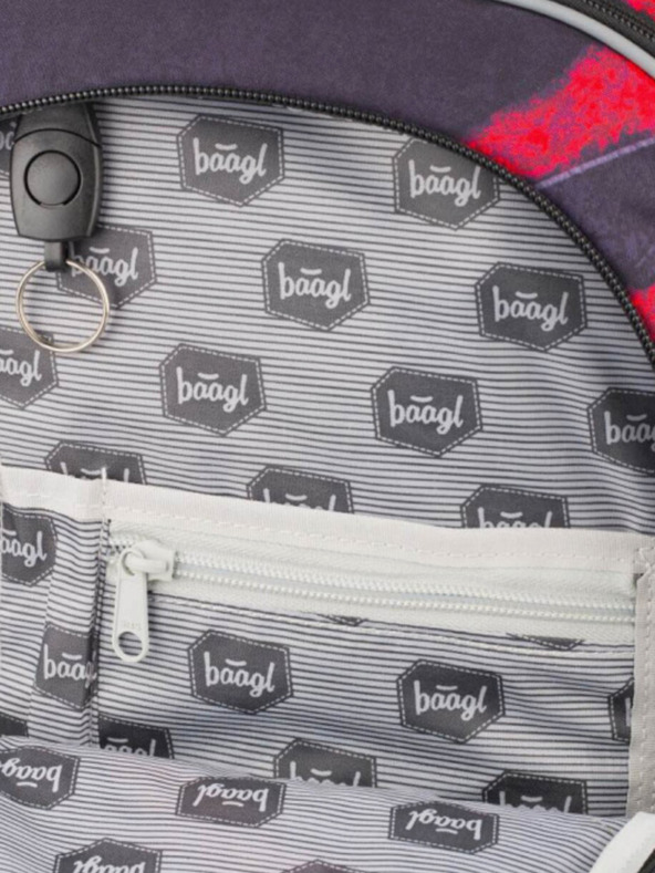 BAAGL  Sivá 3 set core lava: batoh, penál, taška Baagl