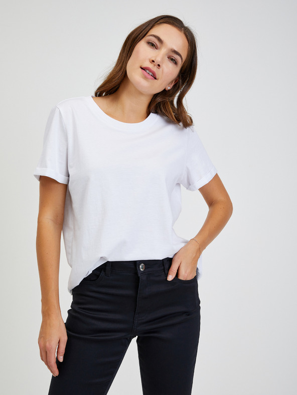 Orsay Čierne dámske nohavice ORSAY