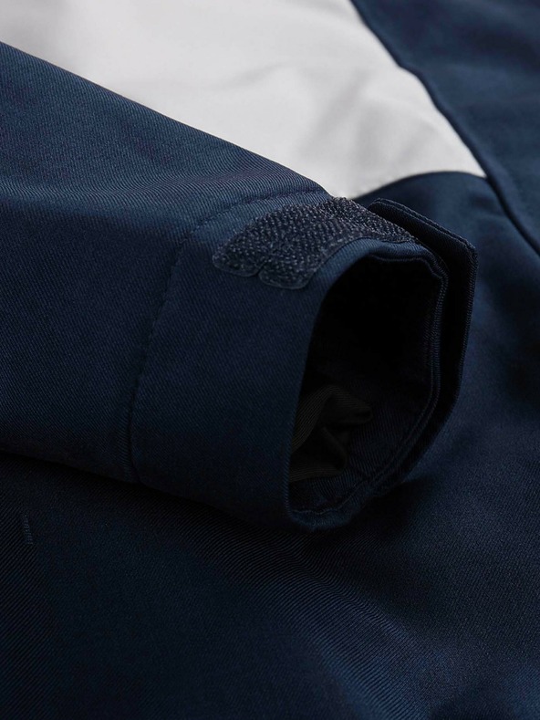 ALPINE PRO Oranžovo-modrá dámska lyžiarska bunda Alpine Pro SARDARA 5