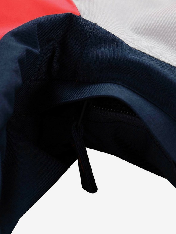 ALPINE PRO Oranžovo-modrá dámska lyžiarska bunda Alpine Pro SARDARA 5