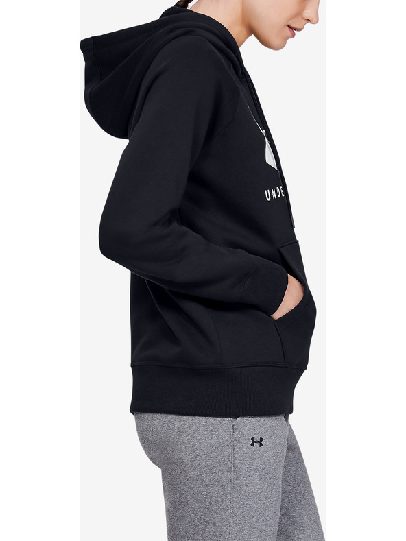 Under Armour Dámska mikina Under Armour RIVAL FLEECE SPORTSTYLE GRAPHIC HOODIE-B