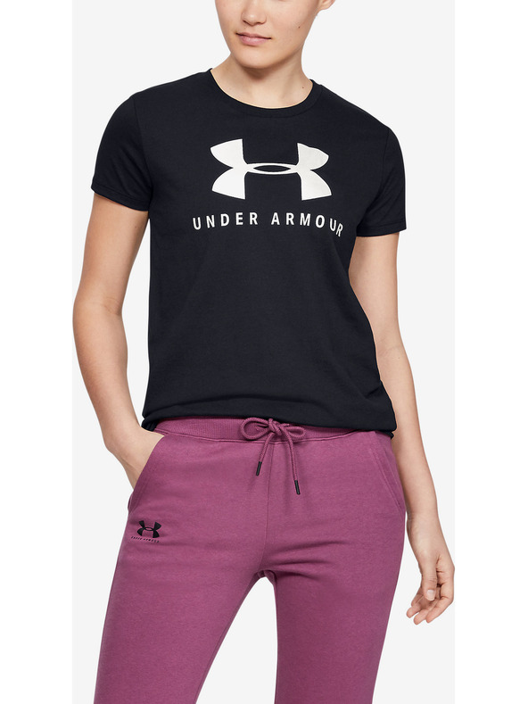 Under Armour Dámske tričko Under Armour GRAPHIC SPORTSTYLE CLASSIC CREW