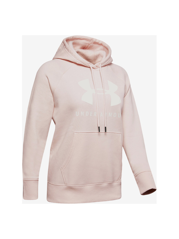 Under Armour Dámska mikina Under Armour RIVAL FLEECE SPORTSTYLE GRAPHIC HOODIE-B