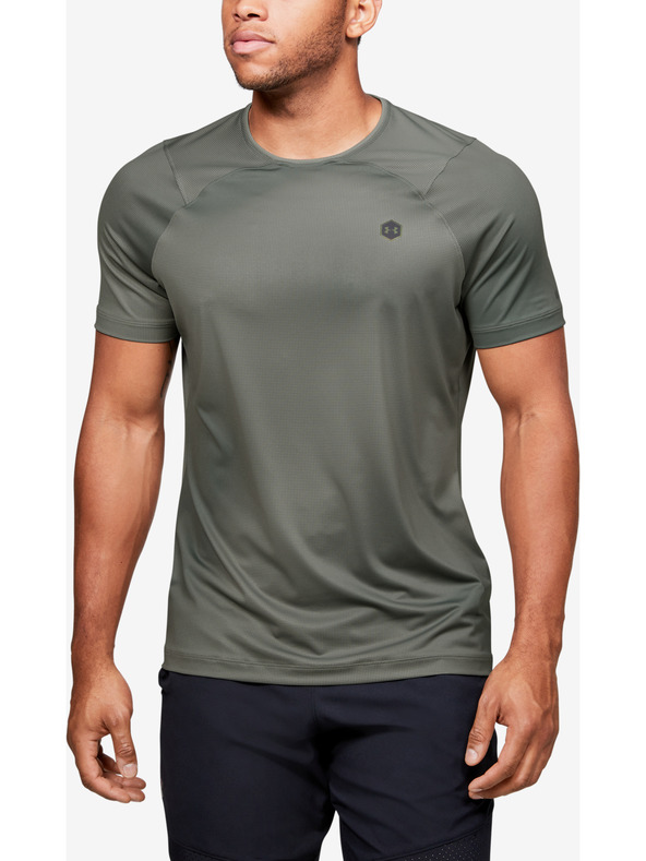 Under Armour Pánske tričko Under Armour HG Rush Fitted SS Printed